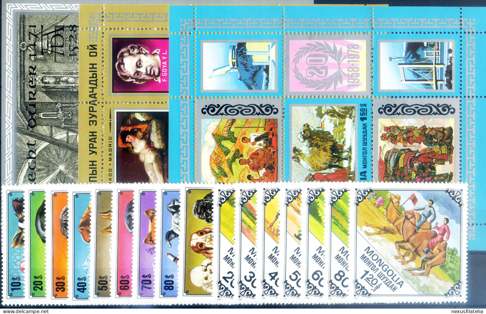 Mongolia. Annata Completa 1978. - Mongolia