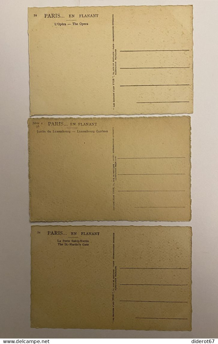 Paris En Flânant 12 Cartes - Autres Monuments, édifices
