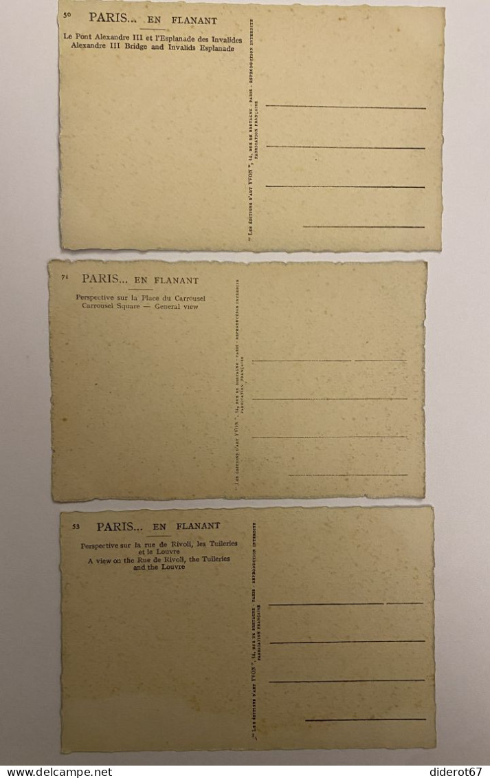 Paris en flânant 12 cartes