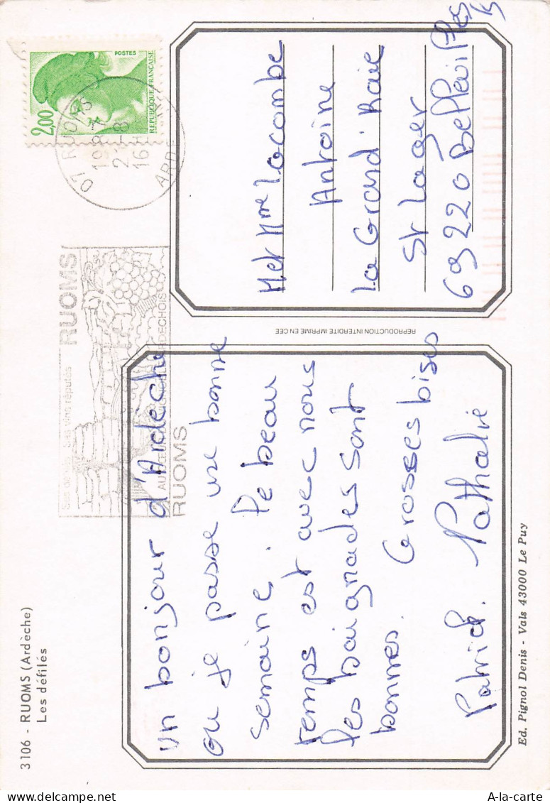 7 RUOMS LES DEFILES - Ruoms