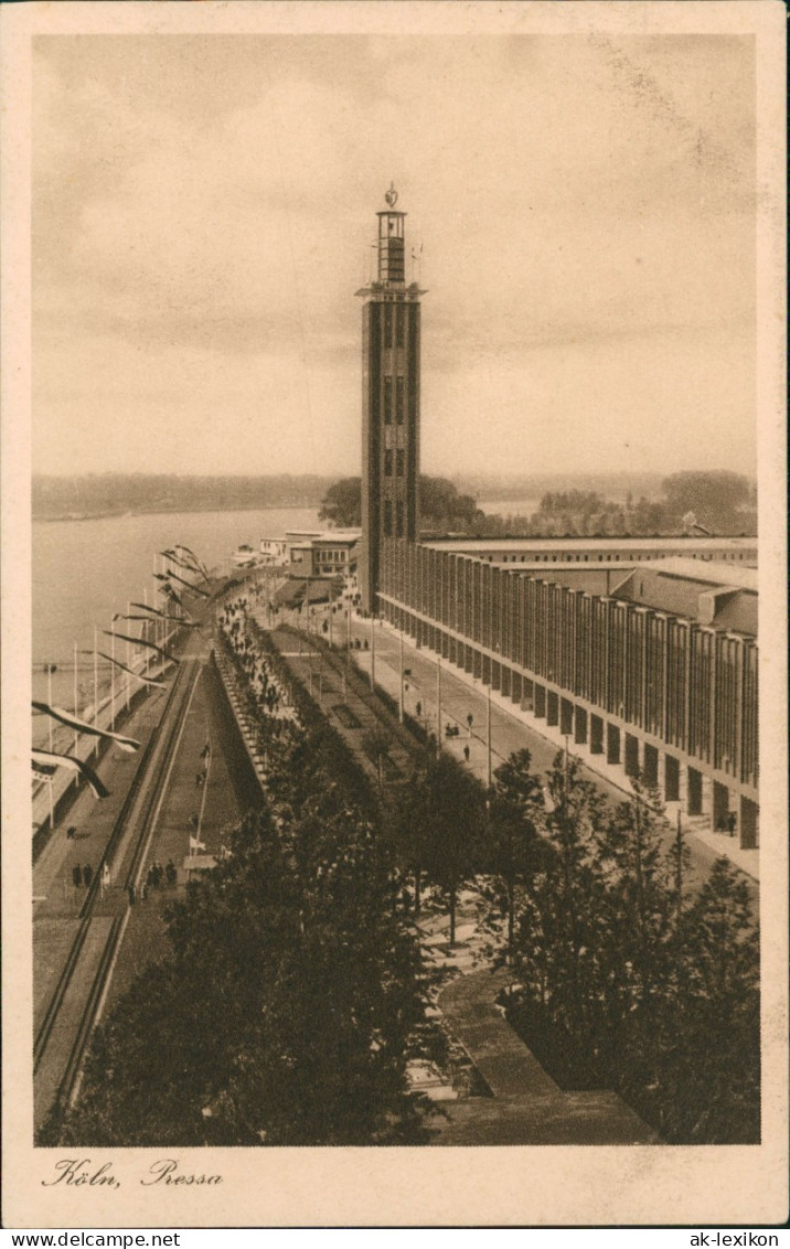 Ansichtskarte Köln Stadtansicht Köln Pressa 1930 - Köln