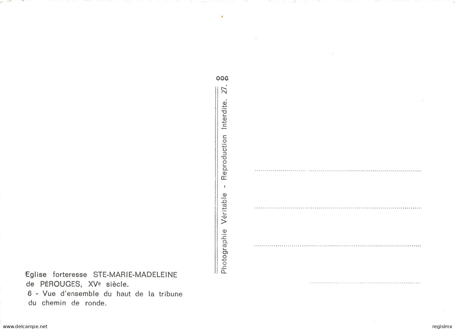 01-PEROUGES-N°T2776-B/0109 - Pérouges