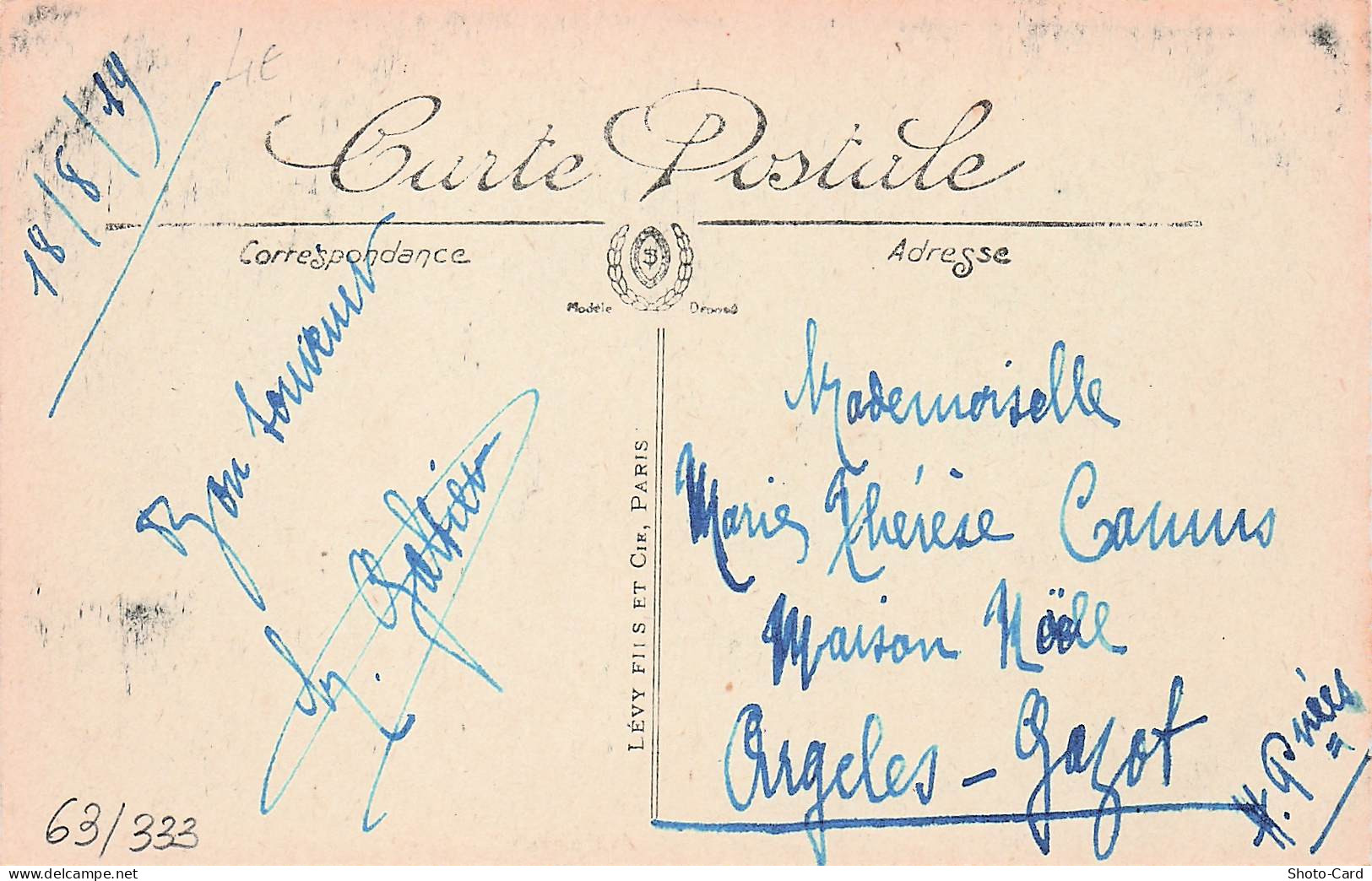 63 CHATEL GUYON CHATEAU DE CHAZERON - Châtel-Guyon