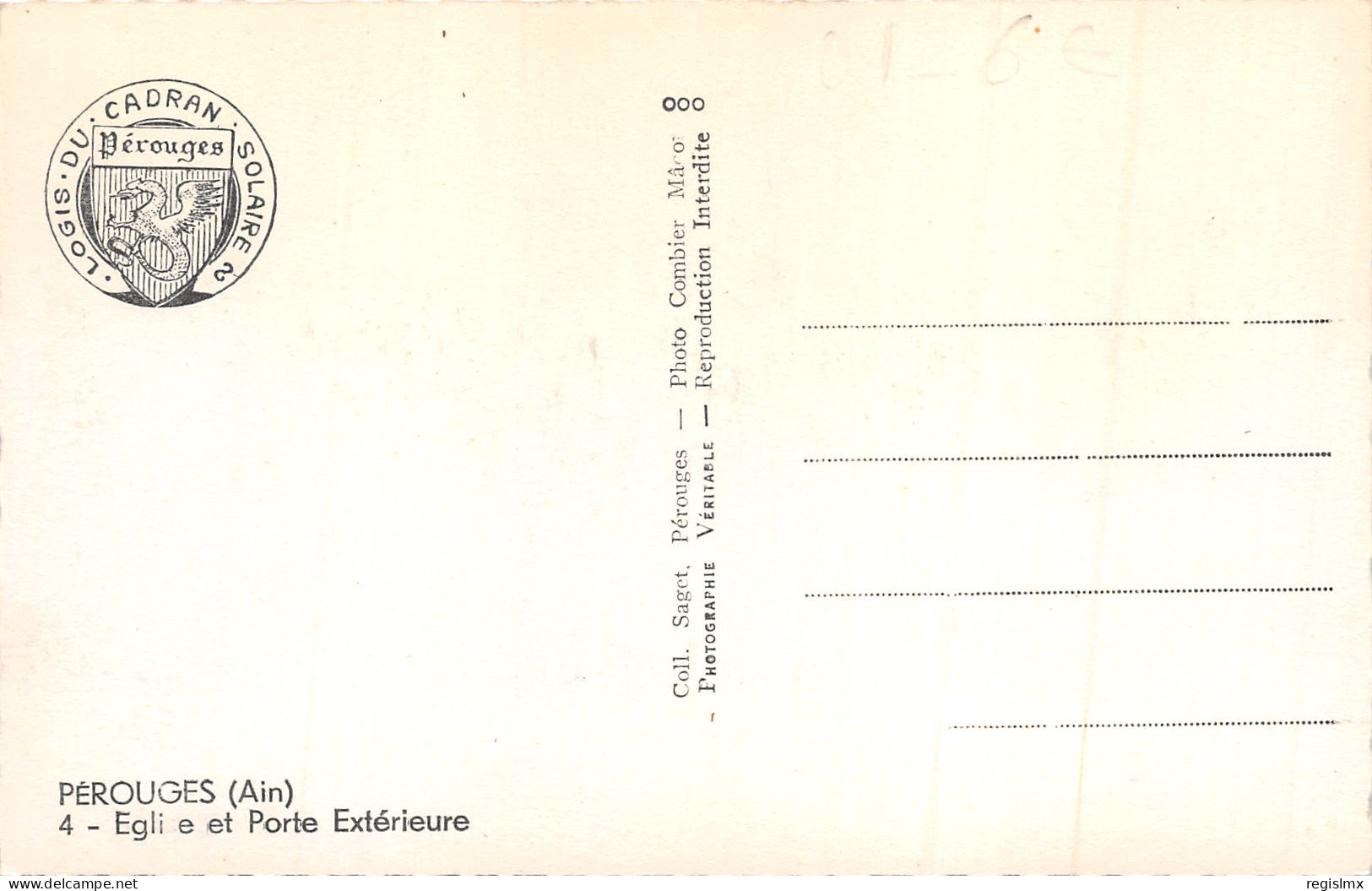 01-PEROUGES-N°357-E/0121 - Pérouges