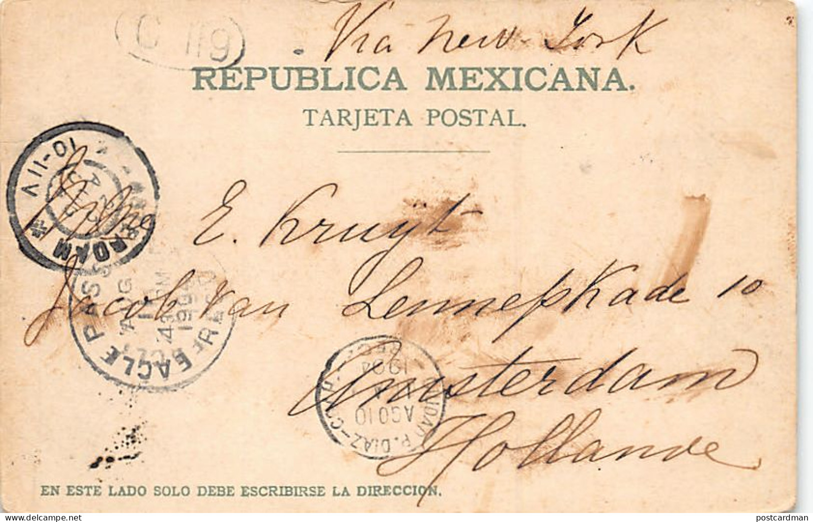 Ciudad De México - Castillo De Chapultepec - Ed. Latapi Y Bert 7950 - Mexiko