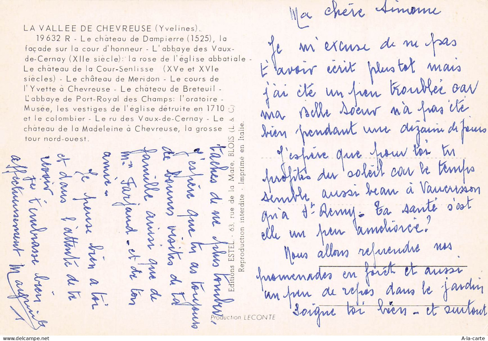 78 CHEVREUSE LA VALLEE DE CHEVREUSE - Chevreuse