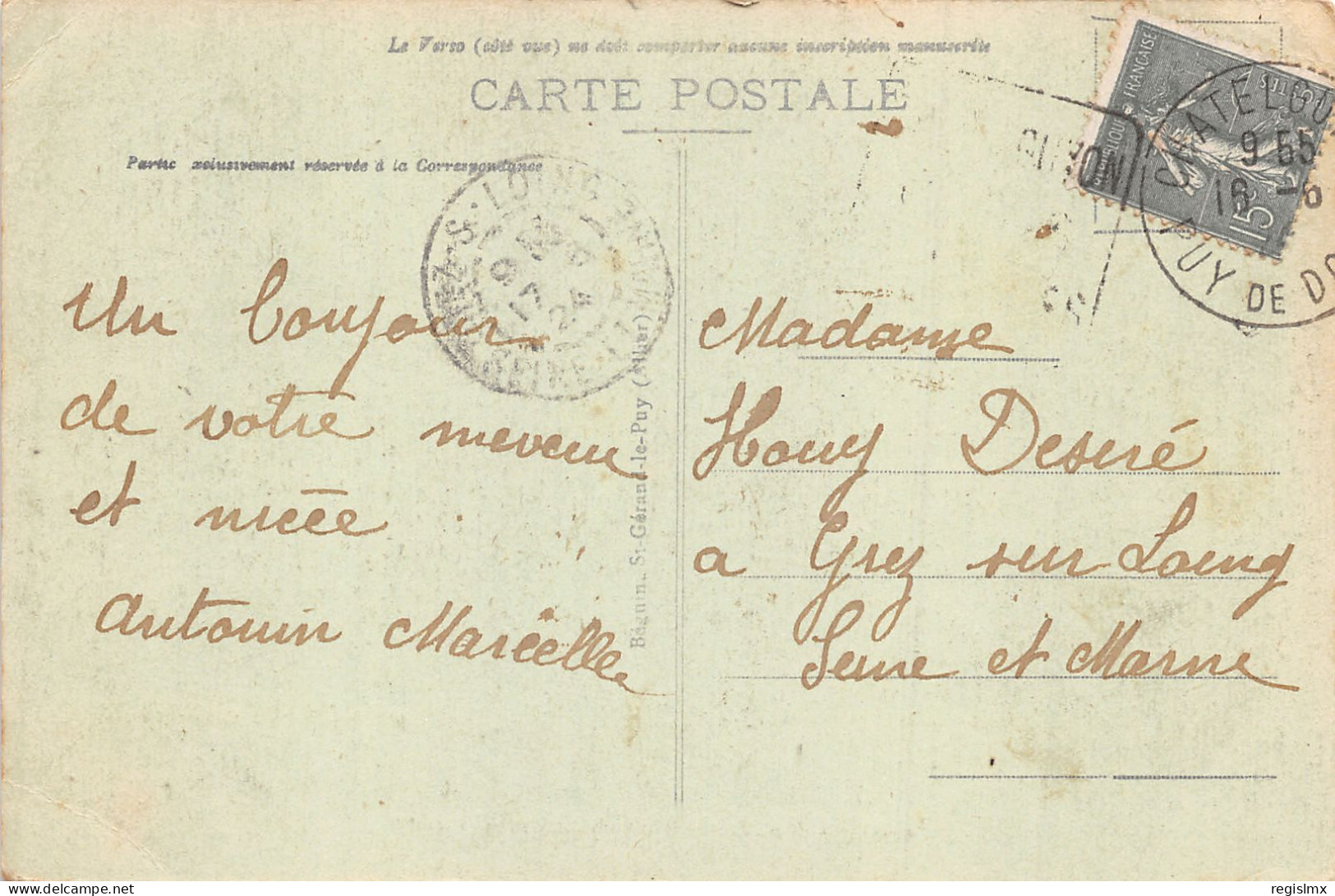 63-CHATEL GUYON-N°421-H/0381 - Châtel-Guyon