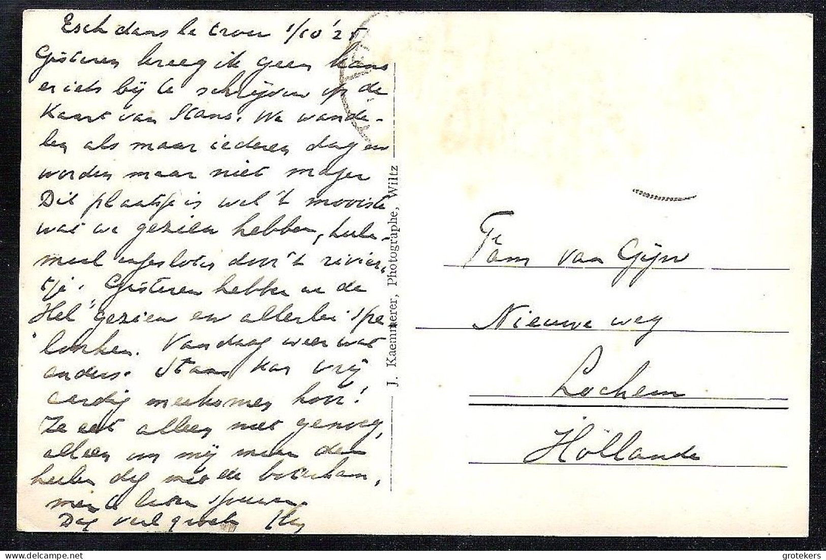 ESCH SUR SURE 1925 - Esch-Sauer