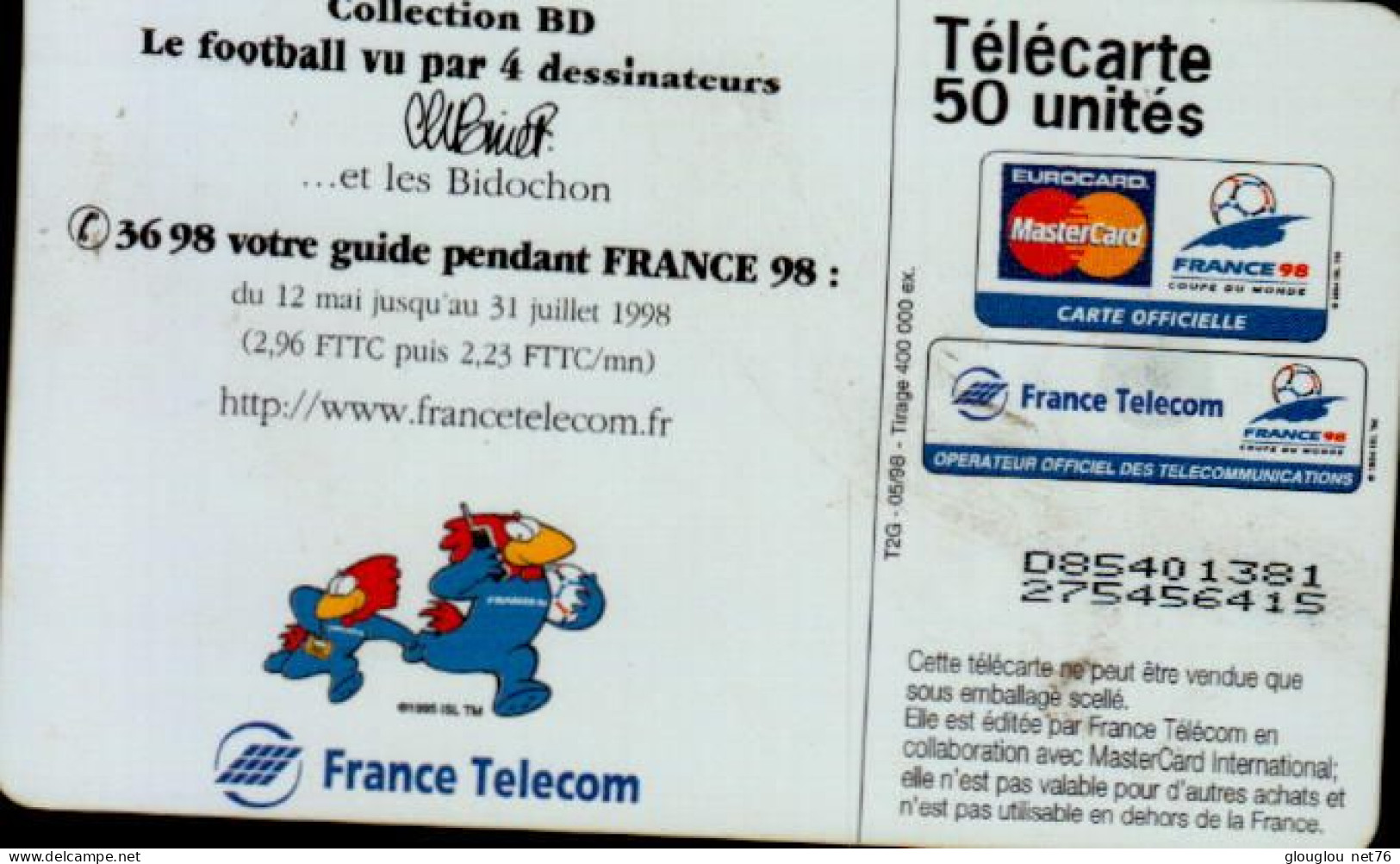 TELECARTE ETRANGERE....BD - Comics