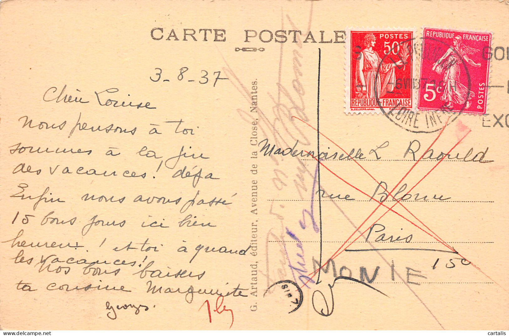 44-CLISSON-N°3790-G/0251 - Clisson