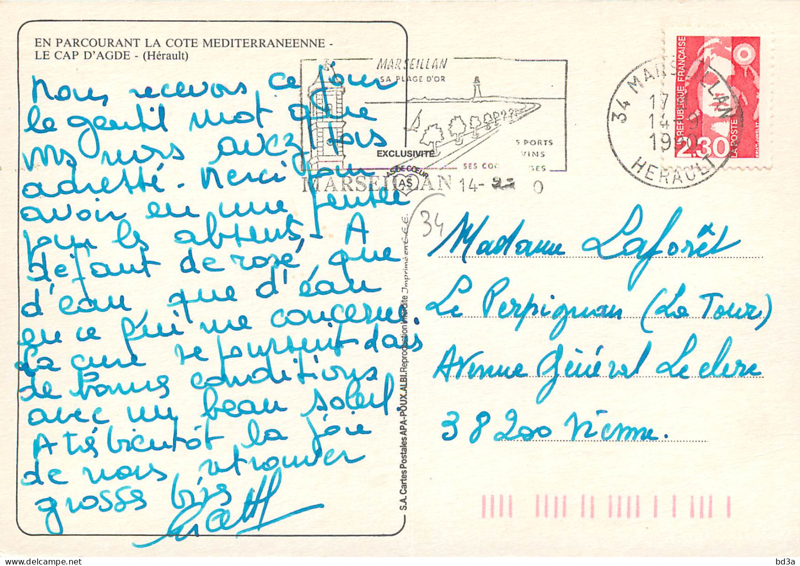 34 - LE CAP D'ADGE - Agde