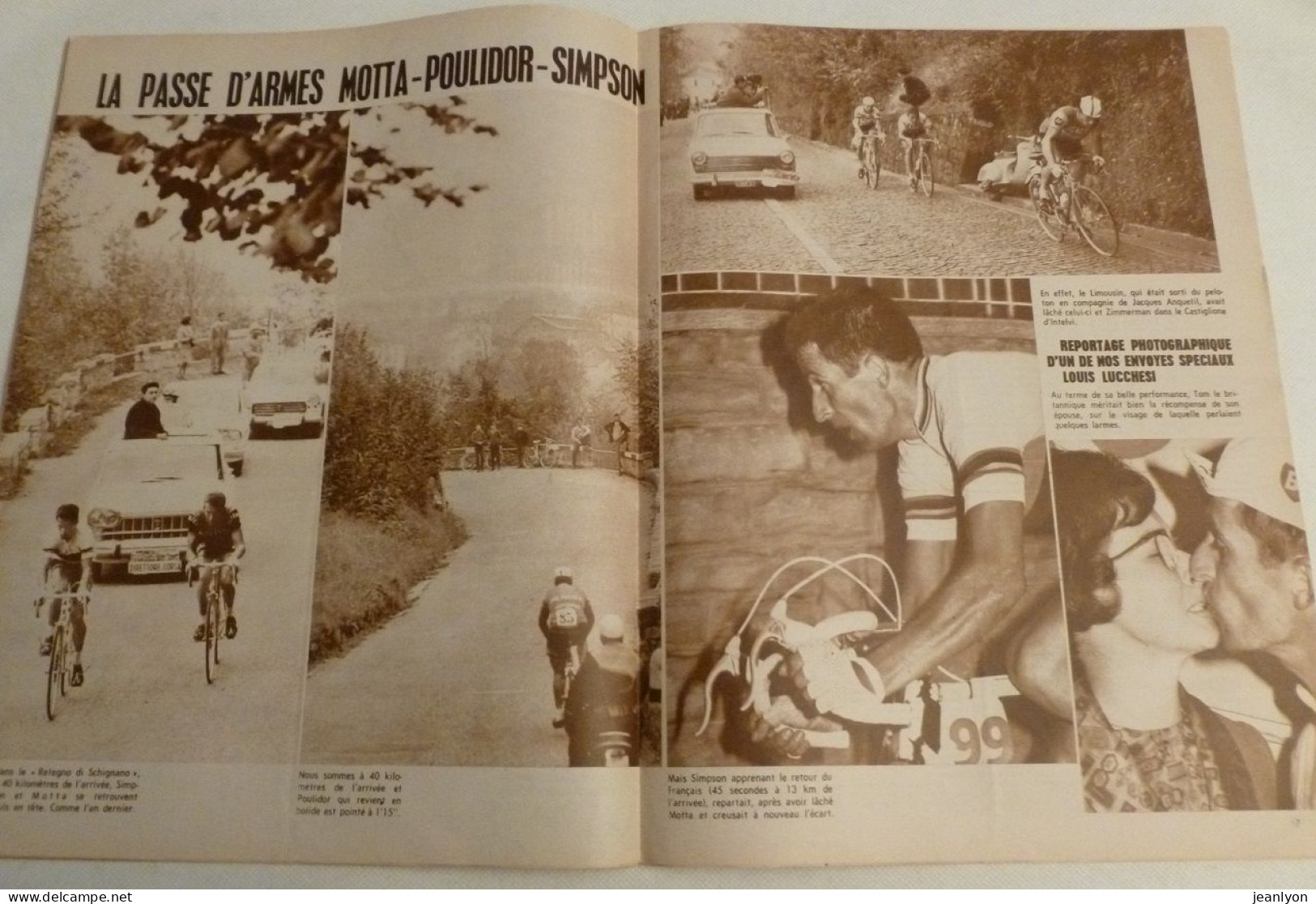 MIROIR SPRINT / Magazine Sport - CYCLISME / Tom Simpson - FOOTBALL / Nantes Vraiment Du Sérieux - N° 1011 Octobre 1965 - Sport