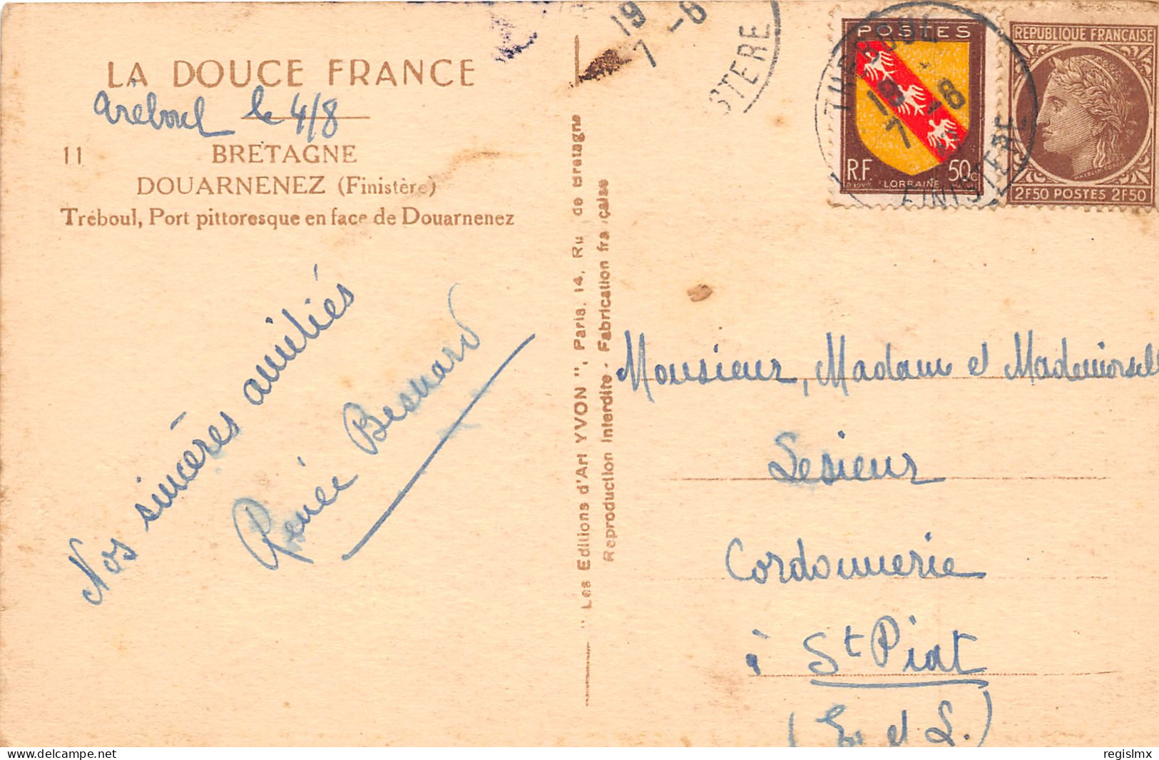 29-DOUARNENEZ-N°T251-B/0247 - Douarnenez