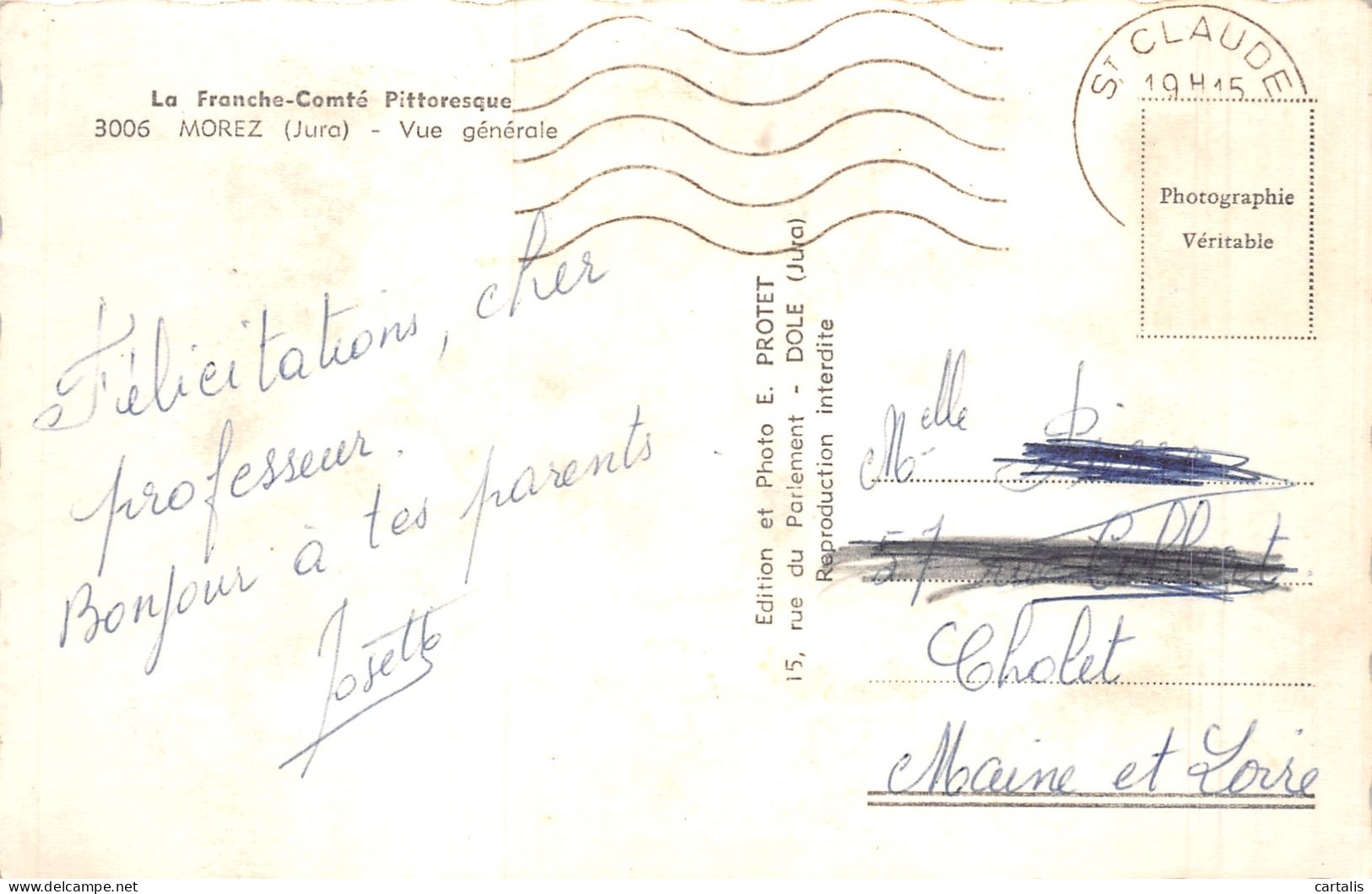 39-MOREZ-N°4276-E/0307 - Morez