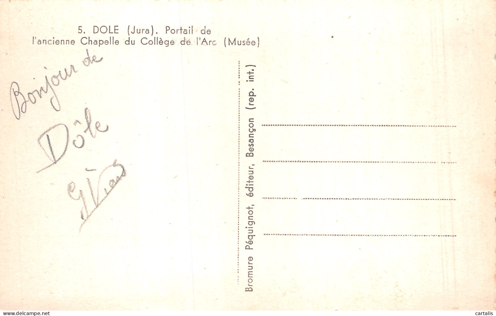39-DOLE-N°4276-E/0277 - Dole