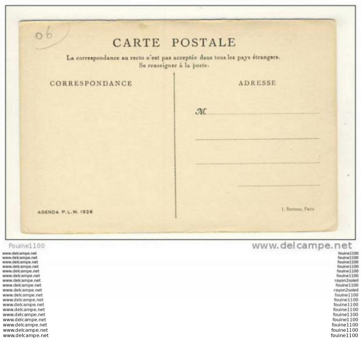 Carte De Grasse - Grasse