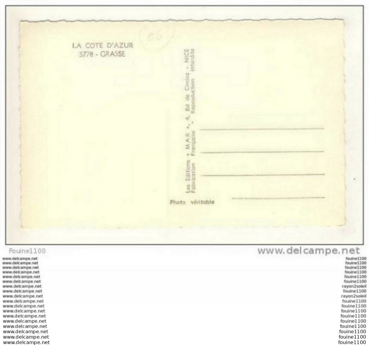 Carte De Grasse   Multivues - Grasse