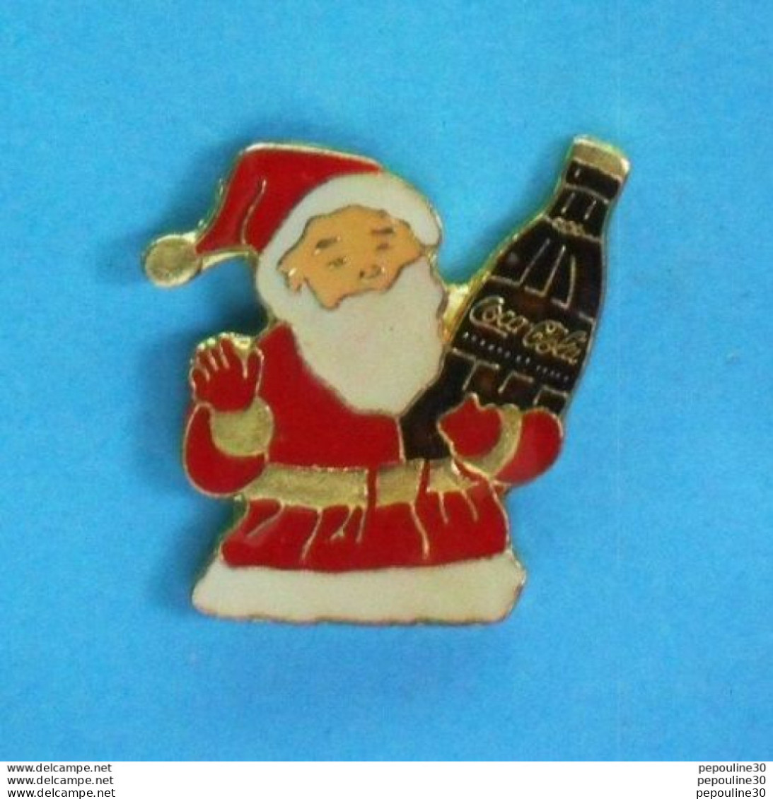 1 PIN'S //   ** PÈRE-NOËL / COCA-COLA ** . (LTO Paris ©) - Navidad