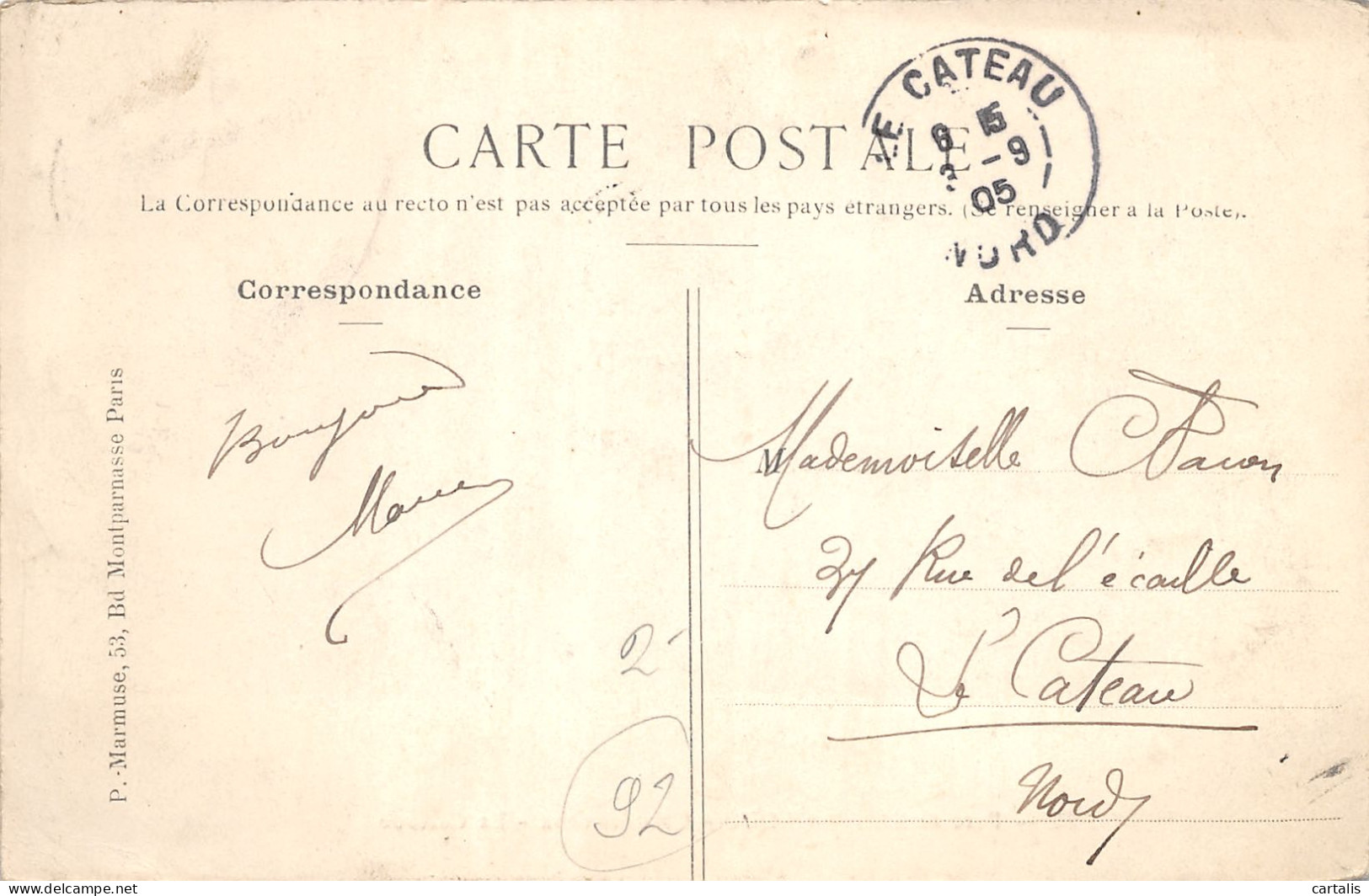 92-SAINT CLOUD-N°C-3634-E/0065 - Saint Cloud