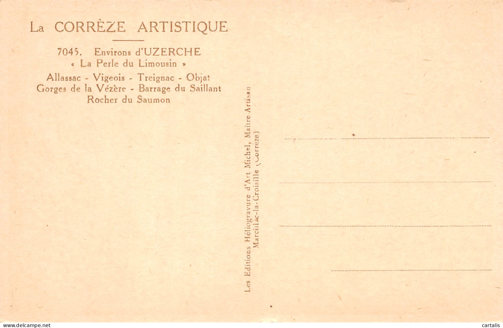19-UZERCHE-N°C-3634-E/0021 - Uzerche
