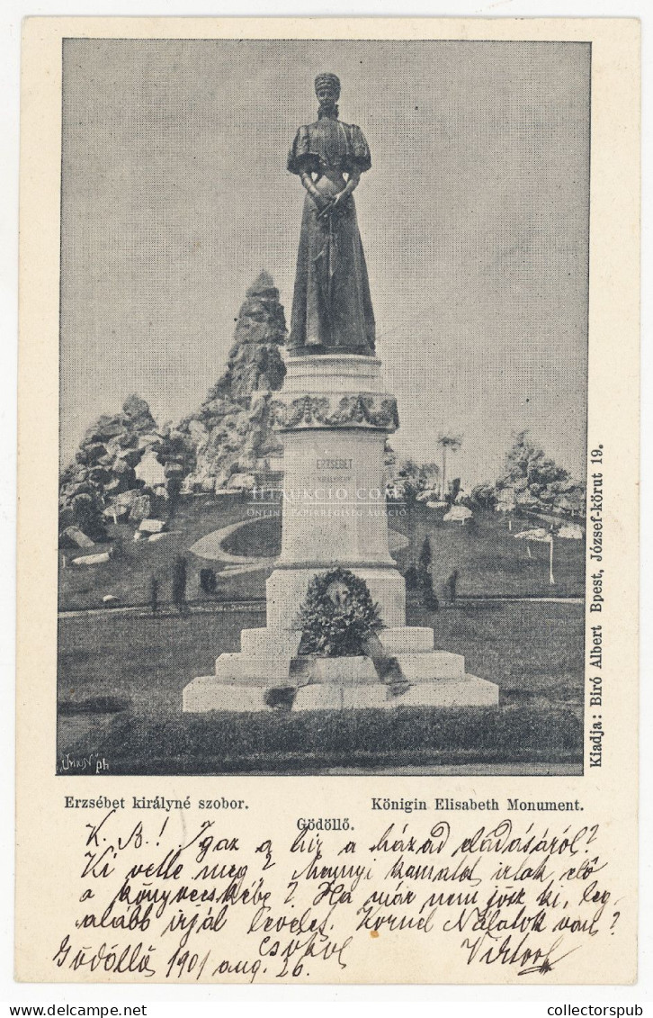 GÖDÖLLŐ 4db Képeslap 1901-20. - Ungarn