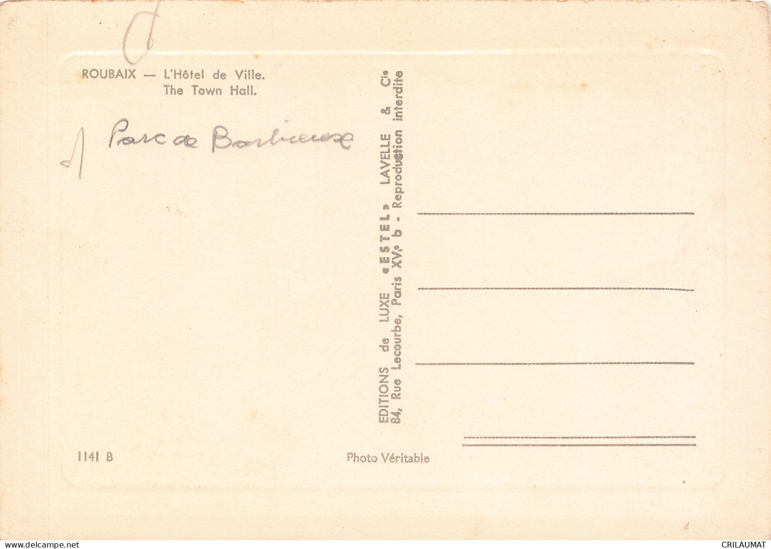 59 ROUBAIX - Roubaix