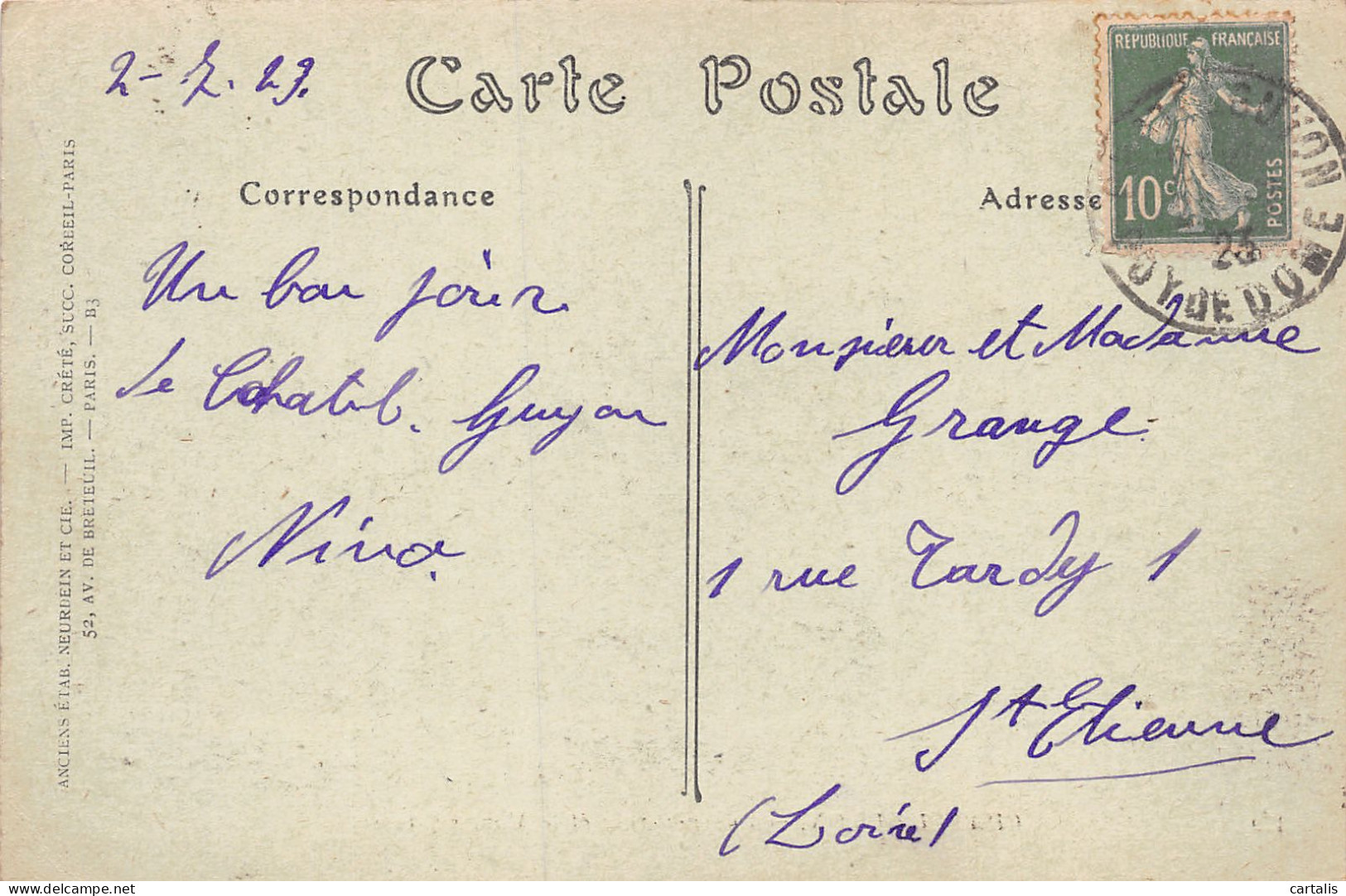 63-CHATEL GUYON-N°3882-D/0175 - Châtel-Guyon