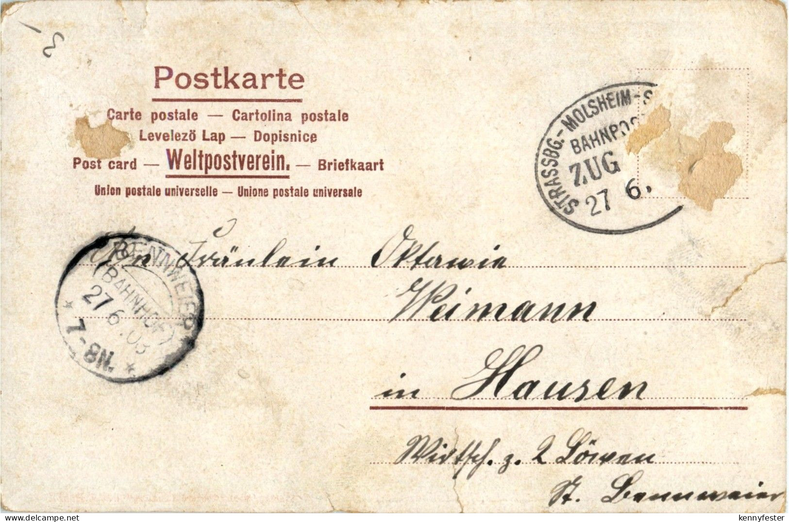 Schirmeck - Litho - Schirmeck