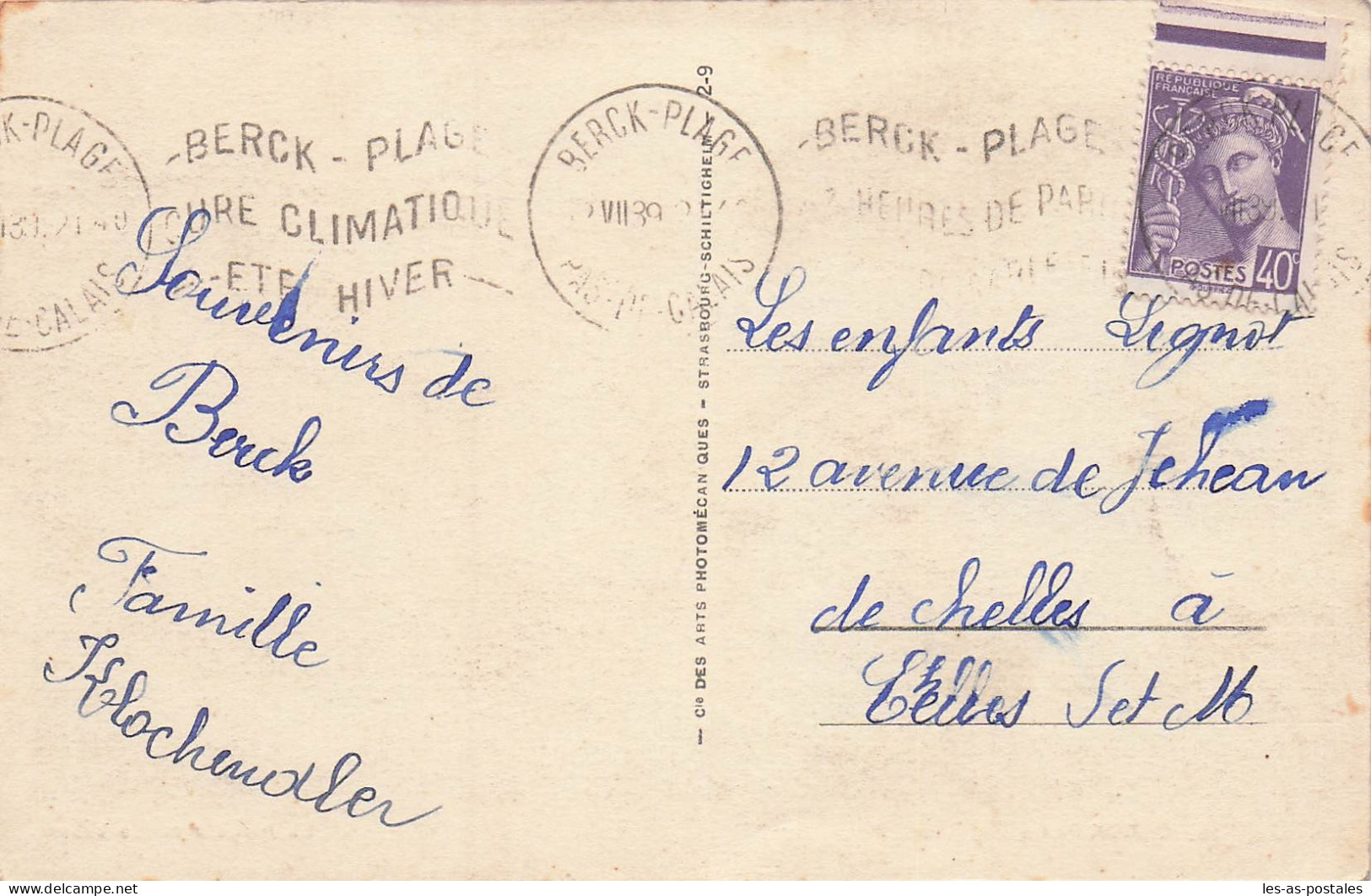 62 BERCK PLAGE - Berck