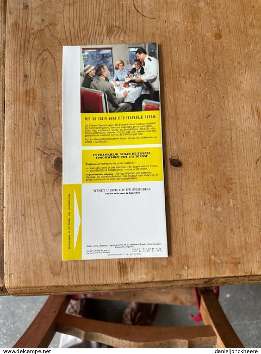 Dépliant Folder Frankrijk Pyreneeen Baskishe Kust SNCF - Non Classés