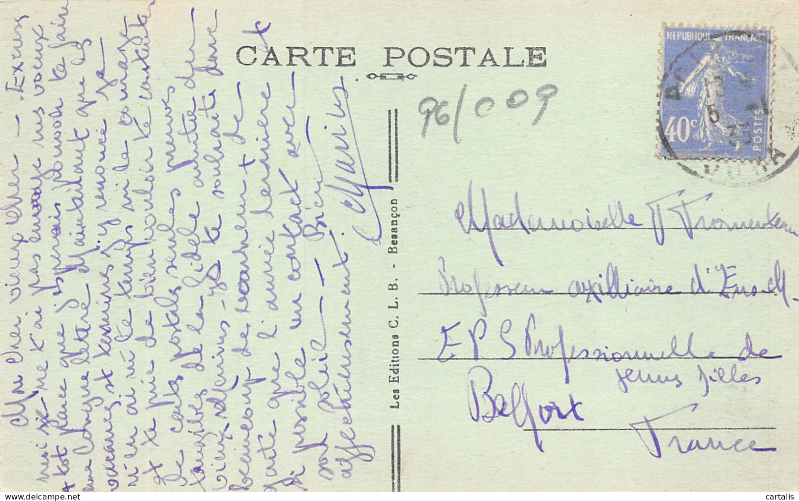 39-POLIGNY-N°3897-E/0075 - Poligny