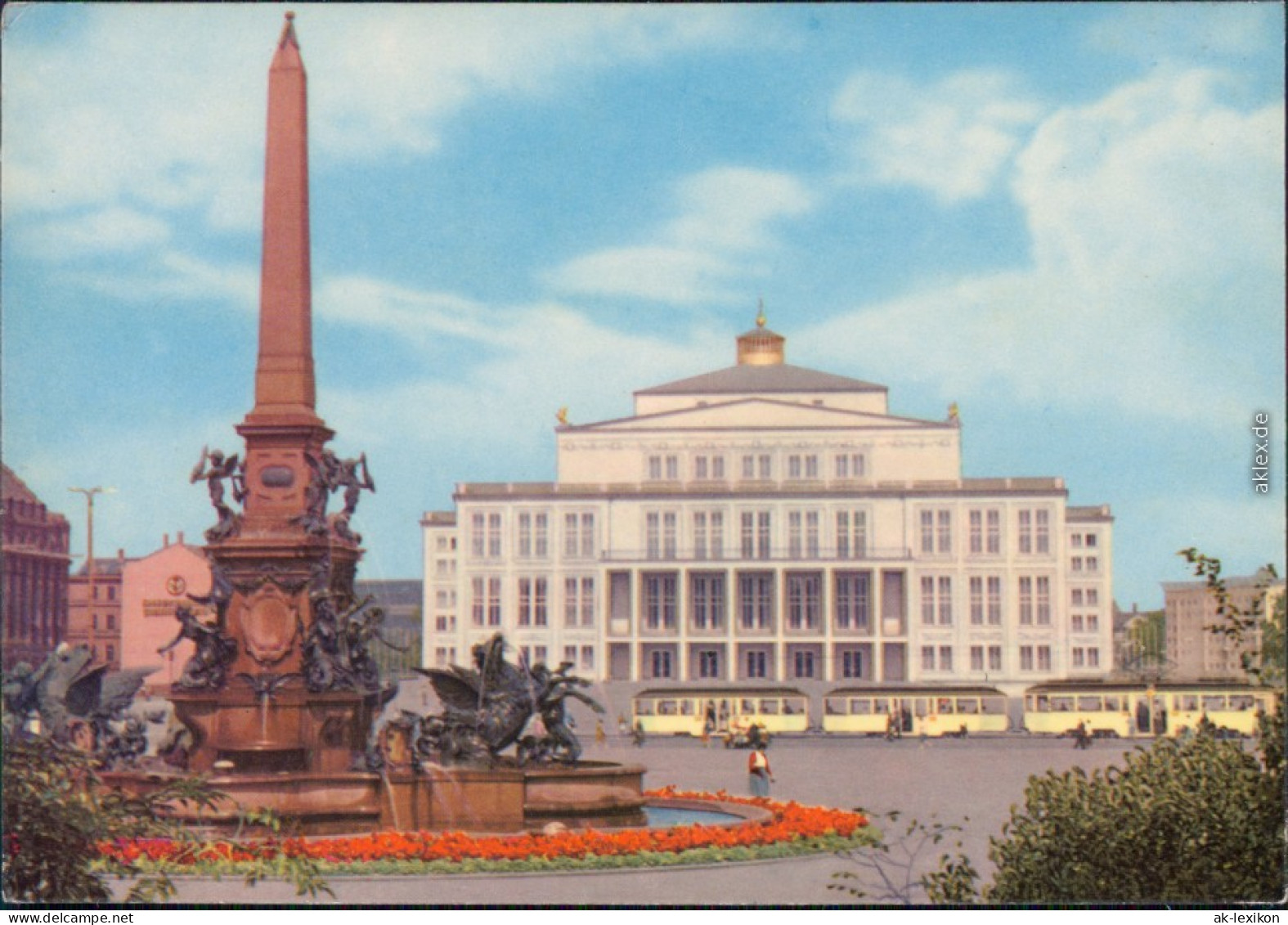 Leipzig Oper Ansichtskarte 1963 - Leipzig