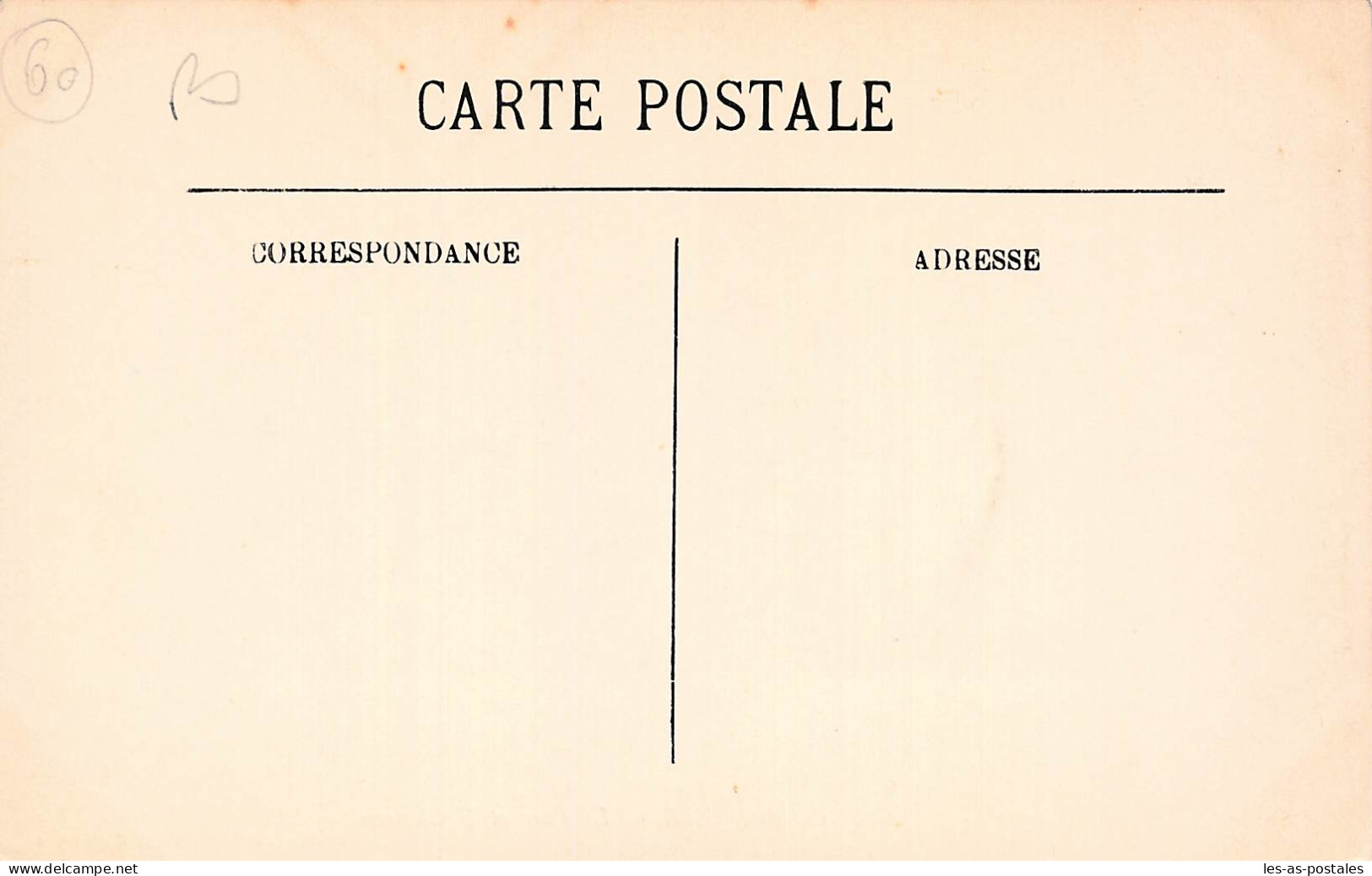 60 COMPIEGNE LE PARC ET LE CHATEAU - Compiegne