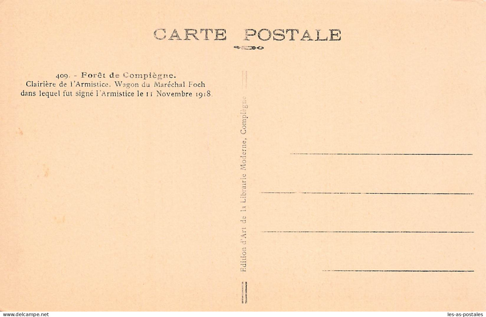 60 COMPIEGNE WAGON DE L ARMISTICE - Compiegne
