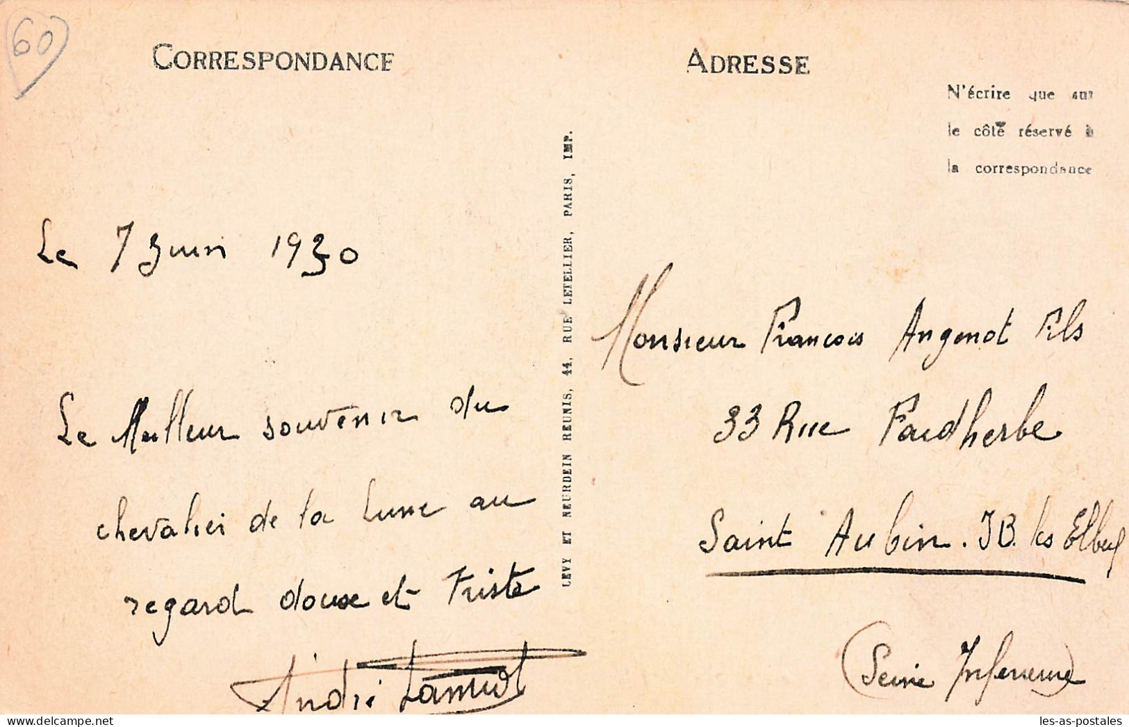 60 COMPIEGNE LE CHATEAU - Compiegne