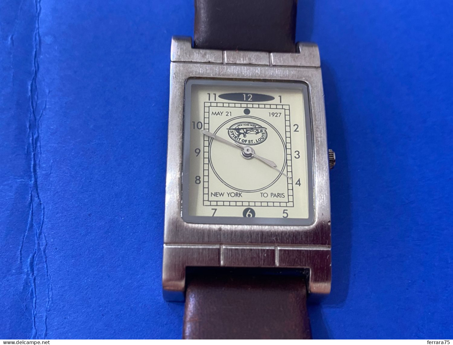 Orologio Classico Spirito F St.louis New York-paris 1927 Watch Quartz - Montres Gousset