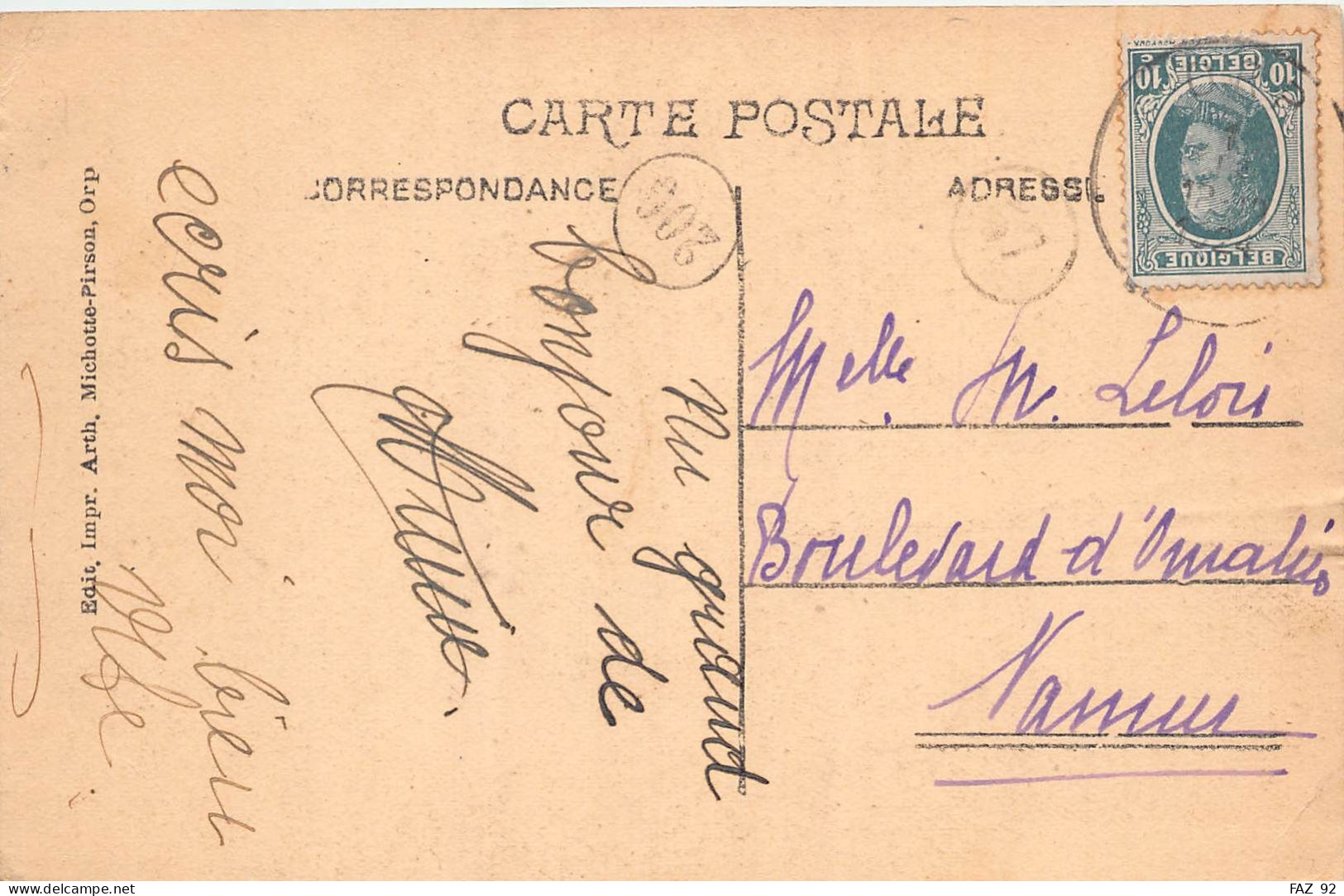 Orp – La Chapelle Ste-Adèle - Orp-Jauche