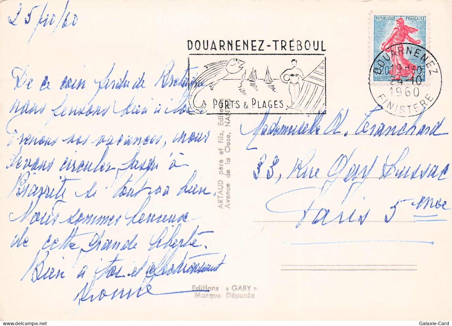 29 DOUARNENEZ TREBOUL - Douarnenez