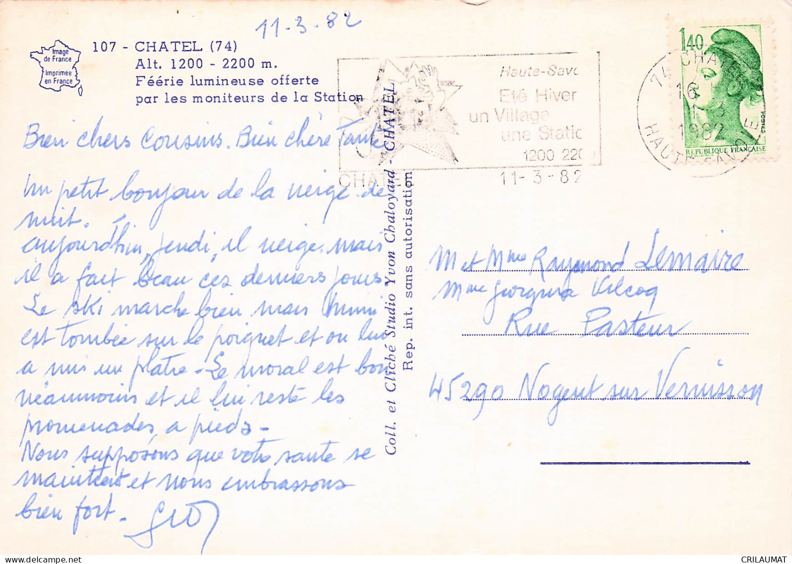 74 CHATEL STATION DE SKI - Châtel