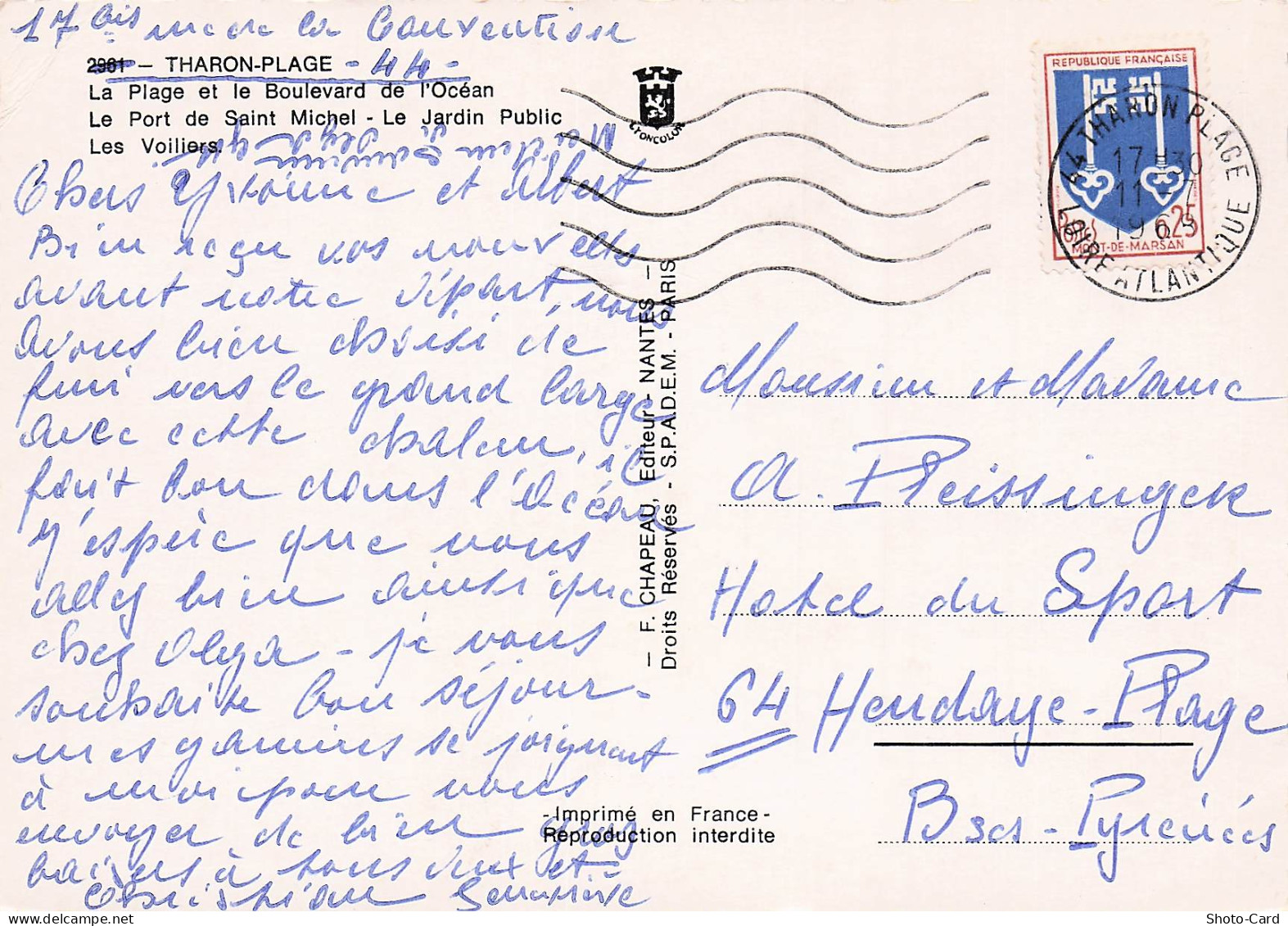 44 THARON PLAGE PLAGE - Tharon-Plage