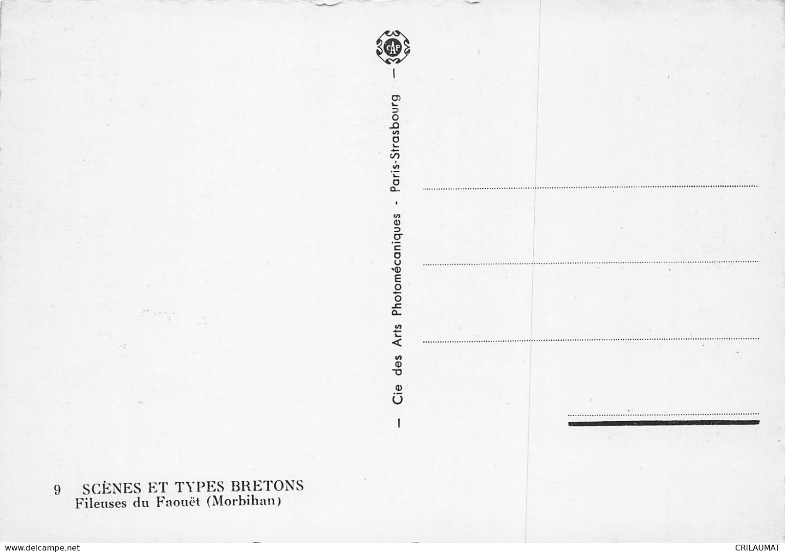 56 FAOUET FILEUSES - Faouët
