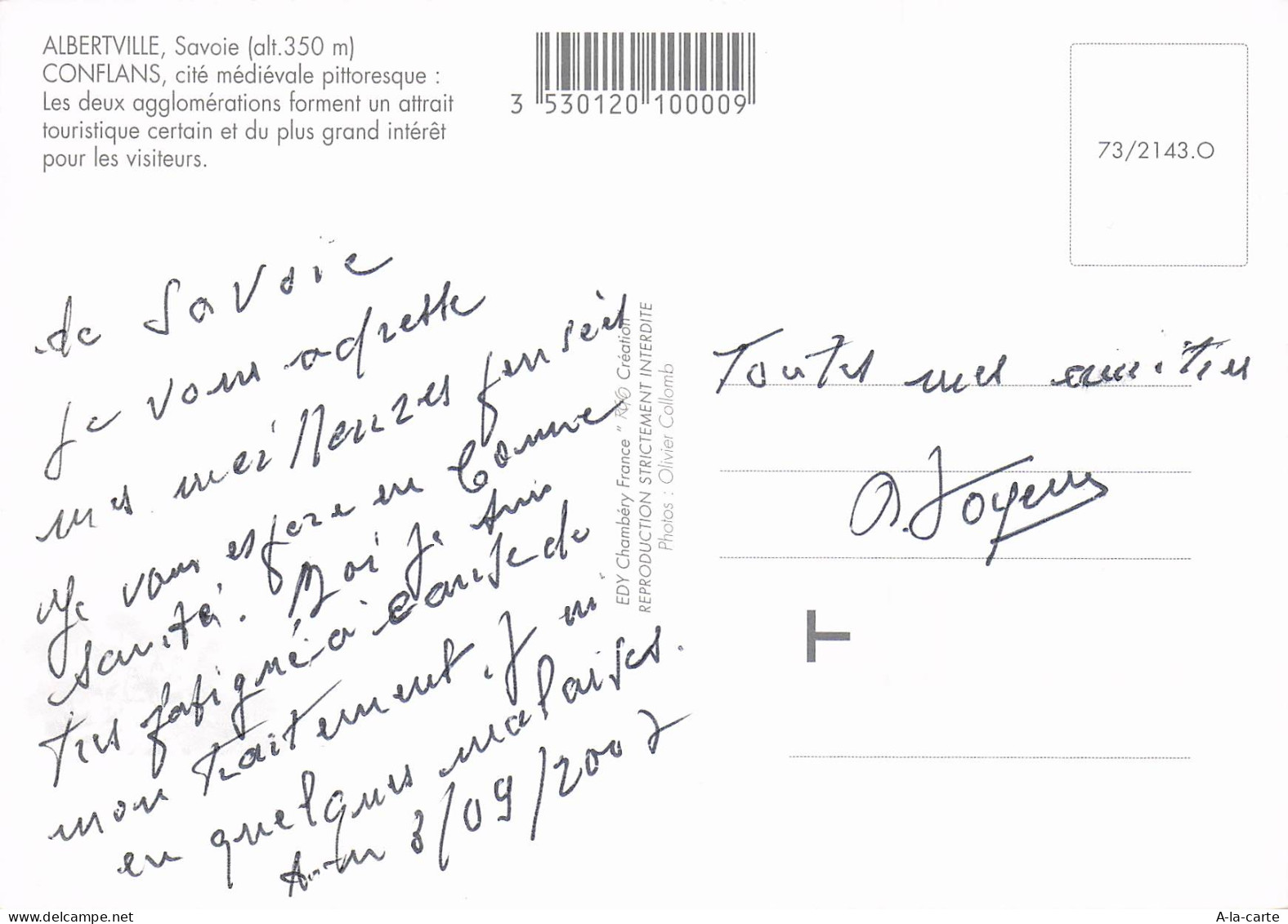 73 ALBERTVILLE CONFLANS - Albertville