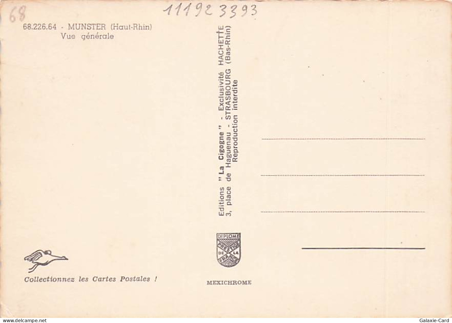 68 MUNSTER VUE GENERALE - Munster