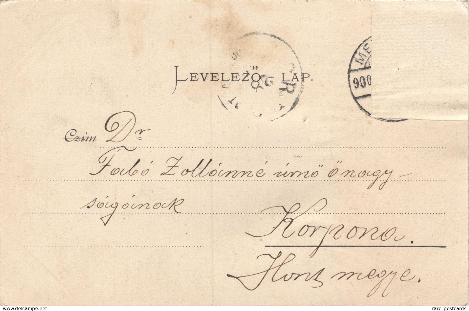 Bela Crkva 1900 - Fehertemplom - Serbien