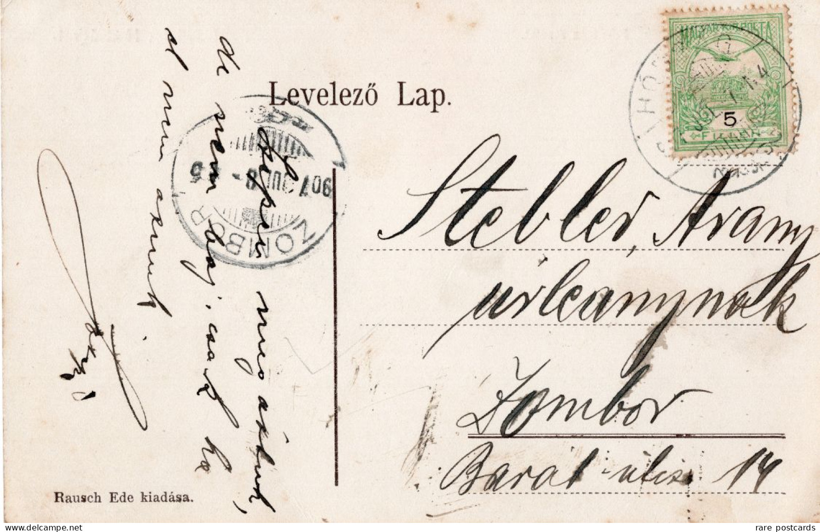 Odzaci 1907 - Rauch Shop - Serbien