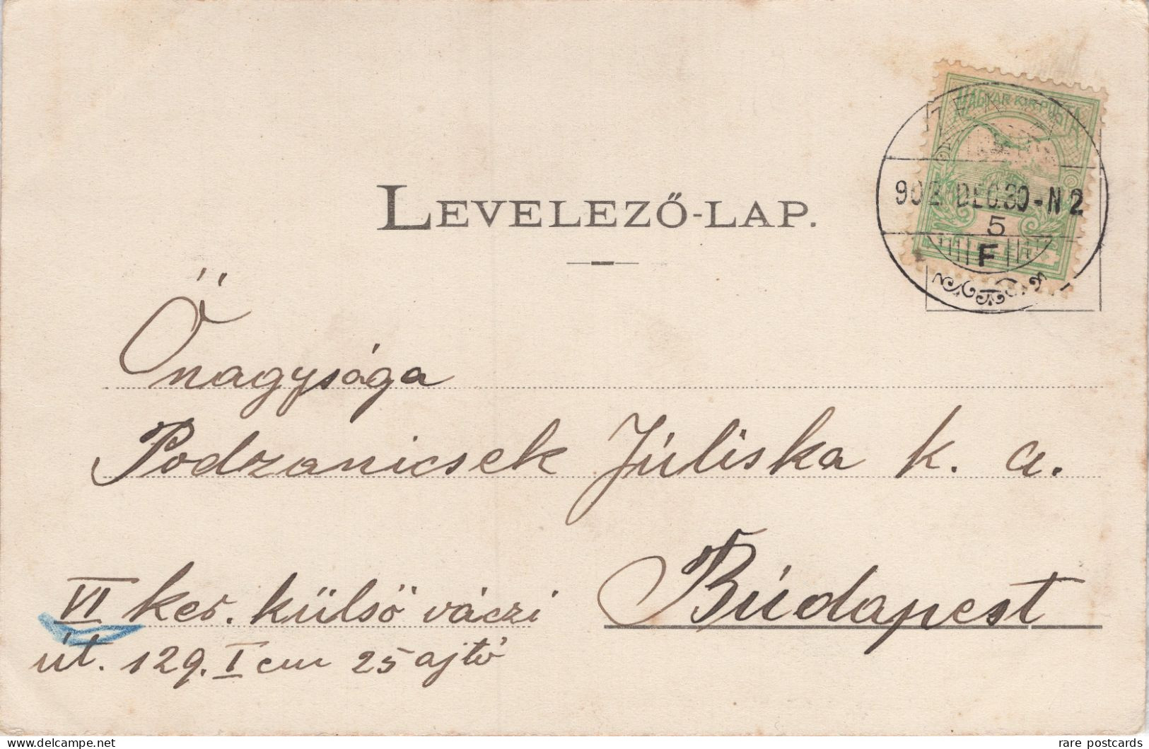 Senta 1908 - Zenta - Serbien