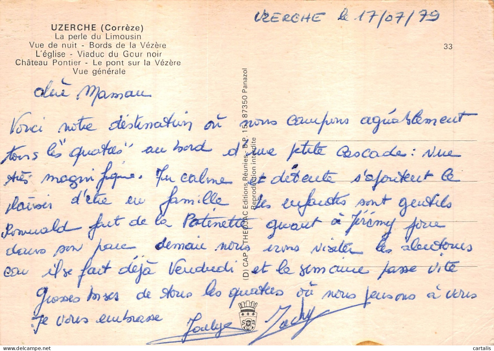 19-UZERCHE-N°4518-B/0293 - Uzerche