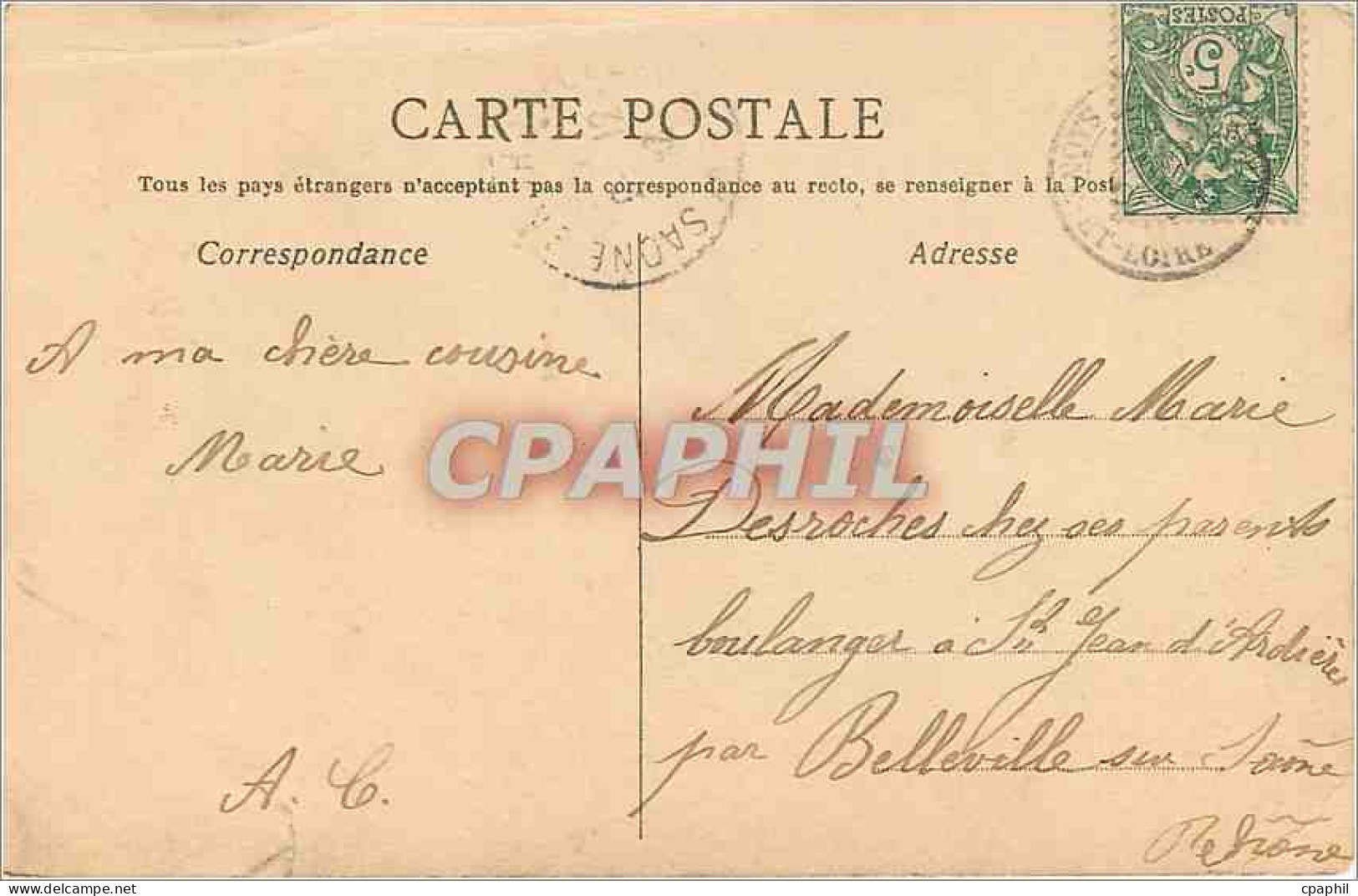 CPA Joyeuses Paques - Ostern