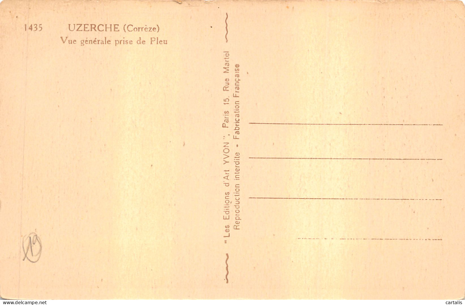 19-UZERCHE-N°4527-E/0047 - Uzerche