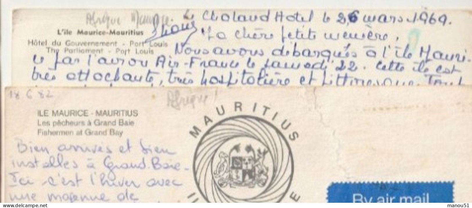 MAURITIUS - 2 CP - Mauritius